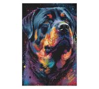 Puzzles pour Adultes 75x50cm/1000pcs Puzzles Rottweiler Style 3 Puzzles pour Adultes Jeux Relaxants Cadeaux pour Femmes Cadeaux Anti-Stress 75x50cm/1000pcs