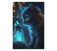 Puzzles pour Adultes 75x50cm/1000pcs Whispering Lights A Nighttime Adventure Puzzles pour Adultes Jeux Amusants Défi Difficile Cadeaux d'anniversaire Et Cadeaux Uniques 75x50cm/1000pcs