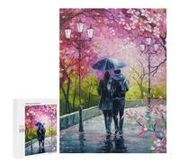 Puzzles pour Adultes A Walk in The Spring Park Puzzle pour Adultes, Jeu Familial, Défi Difficile, Cadeaux pour Les Amis Et La Famille 500 PCS