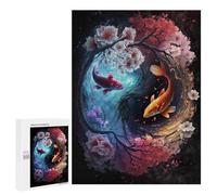 Puzzles pour Adultes A Yin and Yang Journey Puzzles pour Adultes - Jouets À Monter Soi-même, Amusants Et Originaux - Cadeaux Uniques pour Un Anniversaire Ou Noël 500 PCS
