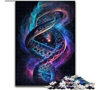 Puzzles pour Adultes : ADN Humain dans l'espace, 1 000 pièces, Un Casse-tête Stimulant pour Les Adolescents et Les familles (Taille : 26 x 38 cm)