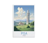 Puzzles pour Adultes, Affiches de Pise Italie, Jeu éducatif, idéal pour la décompression et la décoration Murale, 100 x 70 cm