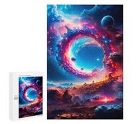 Puzzles pour Adultes Ancient Portal Puzzle pour Adultes - Jouets Anti-Stress - Une Œuvre d'art - Difficile Et Stimulant 1000 PCS