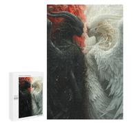 Puzzles pour Adultes Angel Vs Devil Fantasy Artwork Puzzles pour Adolescents : Améliorent La Mémoire. Chaque Pièce Est Unique - Jouets Et Jeux Éducatifs 1000 PCS