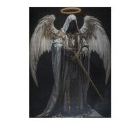 Puzzles pour Adultes Angel Warrior with Sword Artwork Puzzles Jeux Relaxants Découpe De Précision Cadeaux pour Les Amis Et La Famille 1000pcs(52x38cm)