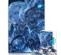 Puzzles pour Adultes Anime Girl Dragon 1000 pièces, Jouets éducatifs et éducatifs, Jeux en Famille, Cadeaux pour Amis et Famille (Taille 38x26cm)