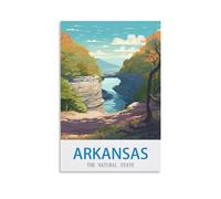 Puzzles pour Adultes Arkansas The Natural State Puzzles 1000 pièces pour Adultes - Puzzle Adulte Amusant, Stimulant et Stimulant 38x26CM