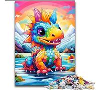 Puzzles pour Adultes Art Dragon Baby Impossible Puzzles pour Adultes Taille 50x75cm pour la décoration intérieure, l'entraînement cérébral et Les Cadeaux de Vacances