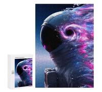 Puzzles pour Adultes Astronaut in Space -5 Puzzles pour Adolescents Cadeau d'anniversaire Stimule Le Cerveau Jeu Stimulant Cadeaux 300 PCS