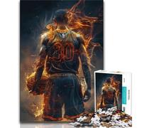 Puzzles pour Adultes, basketteur, Adolescent, Anti-Stress, séjour, Tue Le Temps, Interaction Parent-Enfant (Taille 38x26cm)