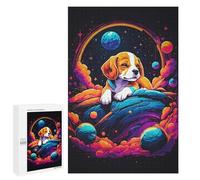 Puzzles pour Adultes Beagle Puppy Sleeping Puzzles pour Adultes - Jeux De Détente - Défi Difficile À Relever 1000 PCS