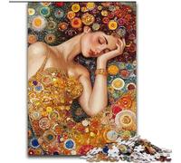 Puzzles pour Adultes Belle Femme Endormie 1000 pièces, Jeux Amusants Chaque pièce est Unique - Jeu Familial Amusant et Défi (26x38cm)