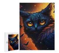 Puzzles pour Adultes Black Ghost Cat Puzzles pour Adultes, Jouet, Décoration Murale, Décoration Intérieure, Idéal comme Cadeau 500 PCS