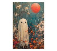 Puzzles pour Adultes Boho Ghost with Balloon Puzzles pour Adultes - Jouets Anti-Stress - Une Œuvre d'art - Cadeaux d'anniversaire Et Cadeaux Uniques 75x50cm/1000pcs