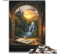 Puzzles pour Adultes Books by The Window 2000 pièces, Jouets éducatifs, Jeux Anti-Stress, Cadeaux Secret Santa pour Les Enfants de 14 Ans et Plus (70x100cm)