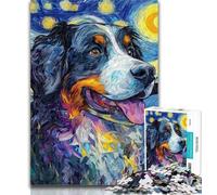 Puzzles pour Adultes, Bouvier Bernois, 1000 pièces, pour Adolescents, Cadeaux, entraînement cérébral et Manuel, Cadeau d'anniversaire, 26x38cm