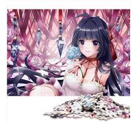 Puzzles pour Adultes Cadeaux Honkai Impact Raiden Mei Puzzle en Carton Jouet Jeu intellectuel 10,27x14,96 Pouces