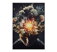 Puzzles pour Adultes - Cadeaux Mindset is Everything Puzzles pour Adultes - Jeux Familiaux - Course De Vitesse Manuelle pour Les Amateurs De Jeux 1000pcs(38x26cm)