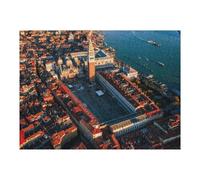 Puzzles pour Adultes, Cadeaux Piazza San Marco from Top Puzzles pour Adultes, Jeux De Société, Découpe De Précision, Cadeau d'anniversaire, Cadeaux, 52x38cm/1000pcs