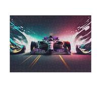 Puzzles pour Adultes, Cadeaux Racing Car Speed Artwork -1 Puzzles pour Adultes, Jeux De Société, Découpe De Précision, Cadeau d'anniversaire, Cadeaux, 38x26cm/1000pcs