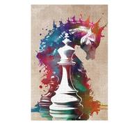 Puzzles pour Adultes Chess Sport Puzzle pour Adultes - Jeu Manuel - Améliore La Mémoire - Cadeaux d'anniversaire Et Cadeaux Uniques 75x50cm/1000pcs