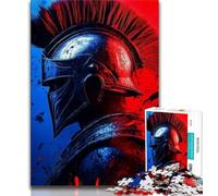 Puzzles pour Adultes Chevaliers et Guerriers fantastiques pour Adultes et Adolescents Jeu éducatif défi décoration d'intérieur Unique et Cadeaux 75x50cm