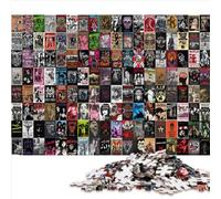 Puzzles pour Adultes Collage Vintage 1000 pièces Puzzle pour Adultes Puzzle en Bois à partir de 12 Ans Taille du Puzzle (50x75 cm)