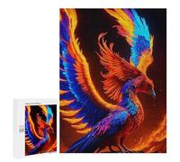 Puzzles pour Adultes Colorful Mythical Bird Artwork Puzzles pour Adultes Jeux Amusants Découpe De Précision Cadeaux d'anniversaire Et Cadeaux Uniques 500 PCS