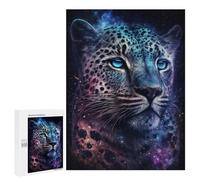 Puzzles pour Adultes Colour Galaxy Leopard Puzzles pour Adultes : Anti-Stress, Difficile Et Stimulant, pour des Soirées Jeux en Famille 500 PCS