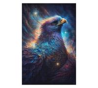 Puzzles pour Adultes Cosmic Eagle Artwork Puzzles pour Adolescents, Jouets Anti-Stress, Décoration Murale, Cadeaux Uniques pour Anniversaire Et Noël 1000pcs(75x50cm)