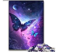 Puzzles pour Adultes Cosmic Galaxy Butterfly 2000 pièces, à partir de 14 Ans, décoration Murale, Cadeaux Uniques pour Anniversaire et Noël 70x100cm