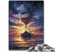 Puzzles pour Adultes Cosmic Hourglass, Jeu Familial Anti-Stress, défi Difficile, adapté aux Couples (75x50cm)
