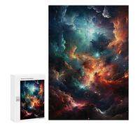 Puzzles pour Adultes Cosmic Nebula Sky-1 Puzzle pour Adolescents Améliore La Mémoire Difficile Et Stimulant Idéal comme Cadeau 300 PCS