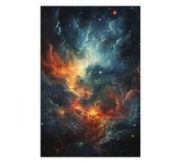 Puzzles pour Adultes Cosmic Nebula Sky Puzzles Jeux Relaxants Découpe De Précision Cadeaux pour Les Amis Et La Famille 1000pcs(75x50cm)