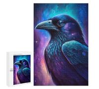 Puzzles pour Adultes Cosmic Raven Art Print Puzzles pour Adolescents : Améliorent La Mémoire. Chaque Pièce Est Unique - Jouets Et Jeux Éducatifs 1000 PCS
