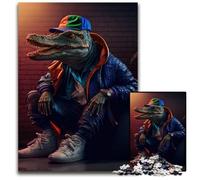 Puzzles pour Adultes Crocodile Dancer 1000 pièces, Puzzles stimulants, pour la fête des mères, Les Anniversaires et Noël 26x38cm