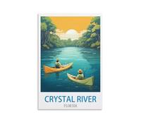 Puzzles pour Adultes, Crystal River Florida, Micro-pièces, Puzzles stimulants, Cadeau de Noël ou d'anniversaire, Jeu, 38 x 52 cm