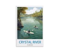 Puzzles pour Adultes, Crystal River Florida, Micro-pièces, Puzzles stimulants, Cadeau de Noël ou d'anniversaire, Jeu, 38 x 52 cm