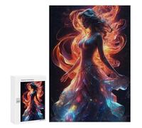 Puzzles pour Adultes Dancing in Silks Puzzle pour Adultes - Jouets Anti-Stress - Une Œuvre d'art - Difficile Et Stimulant 300 PCS