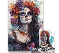 Puzzles pour Adultes Danseuse de Salsa, 1 000 pièces, Jeux éducatifs, décoration d'intérieur, Collection d'artistes, Beaux-Arts, 50x75cm