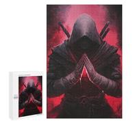 Puzzles pour Adultes Dark Assassin with Red Aura Puzzles pour Adultes : Anti-Stress, Difficile Et Stimulant, pour des Soirées Jeux en Famille 1000 PCS
