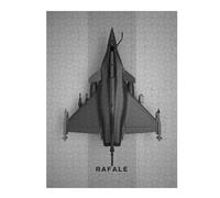 Puzzles pour Adultes Dassault Rafale Fighter Puzzles pour Adultes : Jeux Relaxants, Défis Difficiles, Cadeaux d'anniversaire Et Cadeaux Uniques 52x38cm/1000pcs