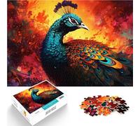 Puzzles pour Adultes de 1000 pièces Animaux Abstraits Oiseaux Jouets Anti-Stress Chaque pièce est Unique - Jeu Familial Stimulant et Amusant 26x38cm