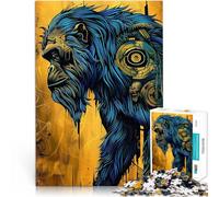Puzzles pour Adultes de 1000 pièces Bigfoot emblématique Jouets de Jeu pour Cadeau Familial Cadeau d'anniversaire, Cadeaux, décoration Murale 50x70cm