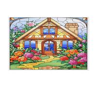 Puzzles pour Adultes De 1000 Pièces - Chalet de Village de Montagne - Puzzle Animal pour Adultes Et Enfants - Puzzles De 1000 Pièces - Jouets pour Adultes - Puzzle Familial - Cadeau (75×50cm)