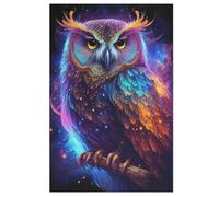 Puzzles pour Adultes De 1000 Pièces - Chouette nébuleuse - Puzzle Animal pour Adultes Et Enfants - Puzzles De 1000 Pièces - Jouets pour Adultes - Puzzle Familial - Cadeau
