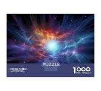 Puzzles pour Adultes De 1000 Pièces Cosmic Energy Burst Puzzle pour Adultes : Un Jeu De Réflexion Amusant Et Humoristique, Idéal comme Cadeau 38x26cm/1000pcs