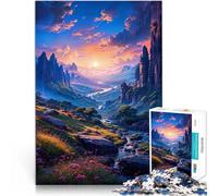 Puzzles pour Adultes de 1000 pièces Évasion de rêve Jouets de Jeu pour Cadeau Familial est idéal comme Cadeau pour Toute la Famille 50x70cm