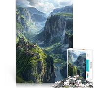 Puzzles pour Adultes de 1000 pièces Forteresse de la Solitude Entraînez Votre Cerveau et Vos Mains Idées Cadeaux 52x38cm
