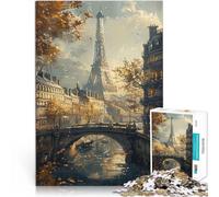 Puzzles pour Adultes de 1000 pièces Graffiti à Paris, France Jeux éducatifs Décoration d'intérieur Œuvre d'art 50x70cm
